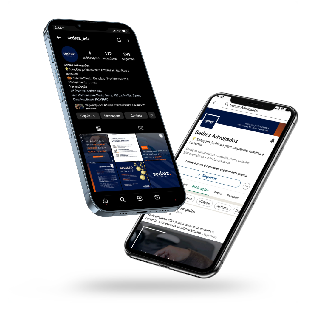 Sedrez Advogados - Instagram